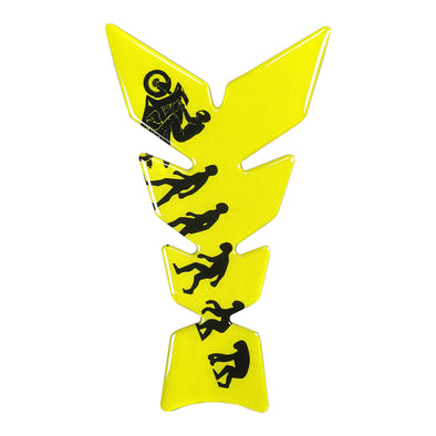 Motorcycle Universal Tankpad, tank pad, 3D Tank pad Stickers, Oil Gas Protector